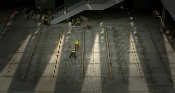 Cleveland-Clinic-Radiant-Rollout-Mat-Installation-Time-Lapse-Video